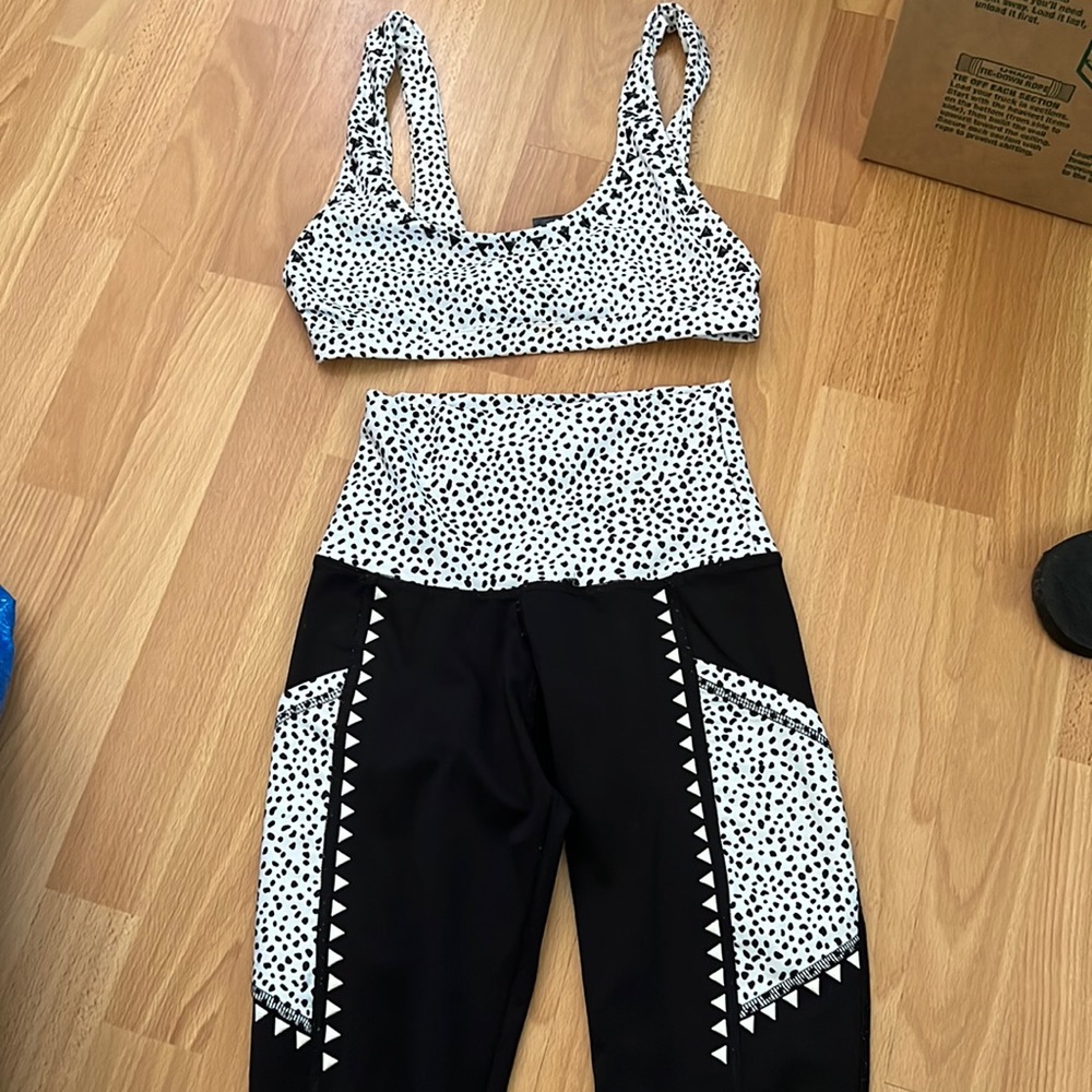 Beach Riot Sports bra & pants